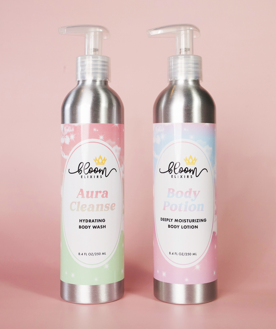 Aura Cleanse & Body Potion Set - Body Wash & Lotion