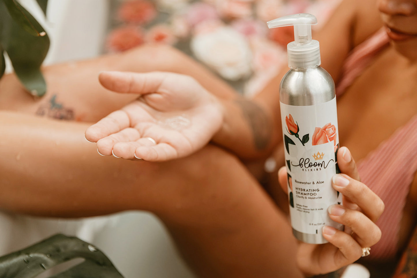 Rosewater & Aloe Hydrating Shampoo & Detangling Conditioner Set