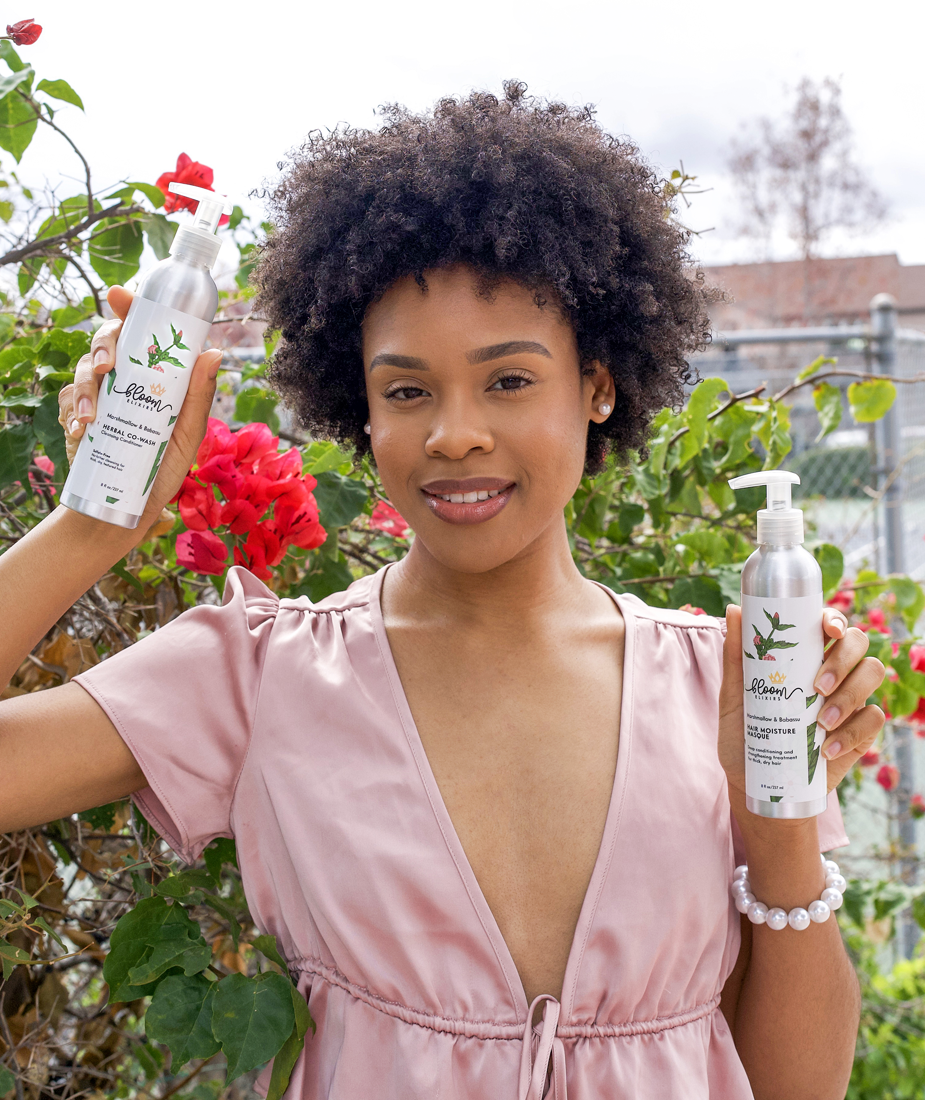 Marshmallow & Babassu Herbal Co-Wash and Hair Moisture Masque Set