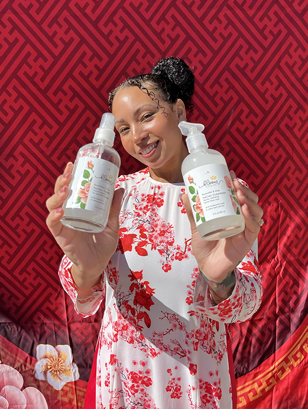 Rosewater & Aloe Facial Cleanser and Toner Set