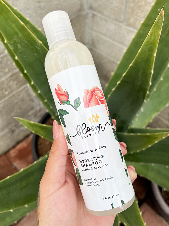 Rosewater & Aloe Hydrating Shampoo