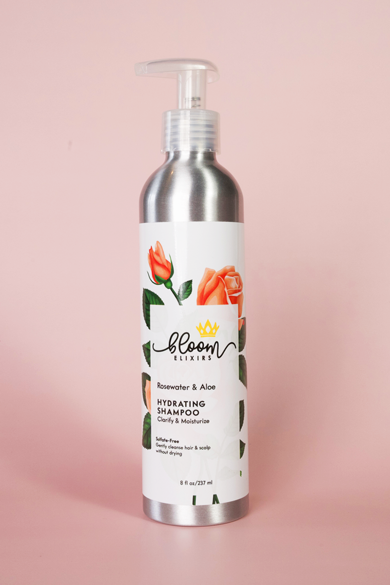 Rosewater & Aloe Hydrating Shampoo