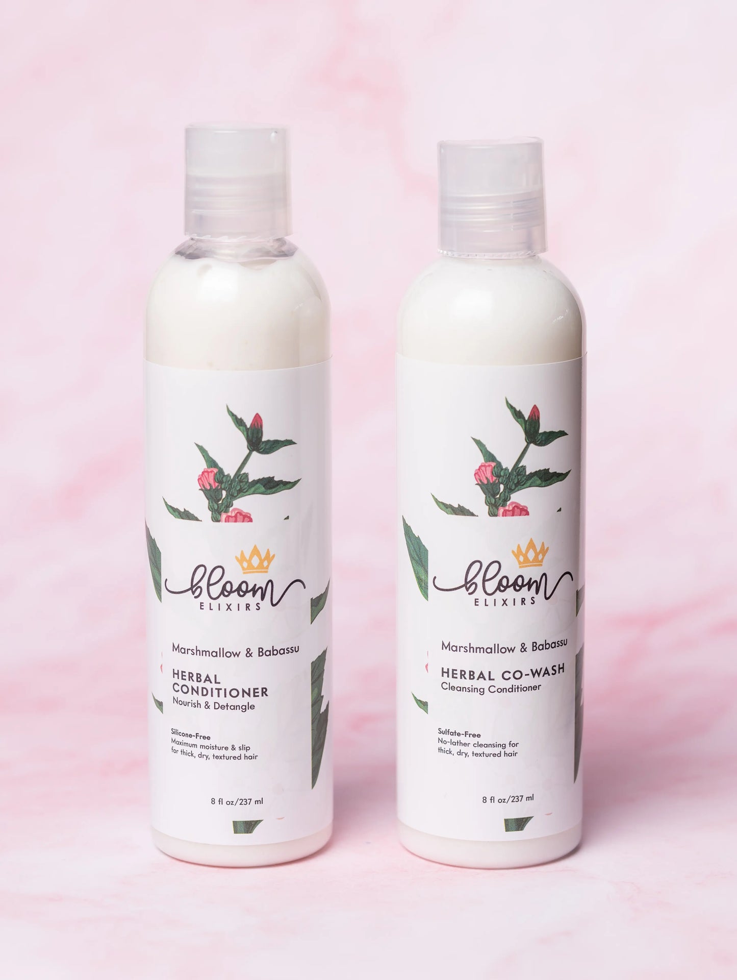 Marshmallow & Babassu Herbal Co-Wash & Herbal Conditioner Set